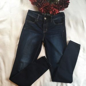 NWOT AE Jeggings size 4 long